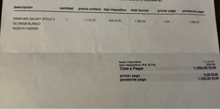 Samsung Galaxy Z Fold 5 blanco 256GB