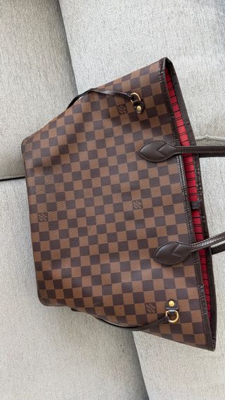 Bolso Louis Vuitton Marrón y Rojo
