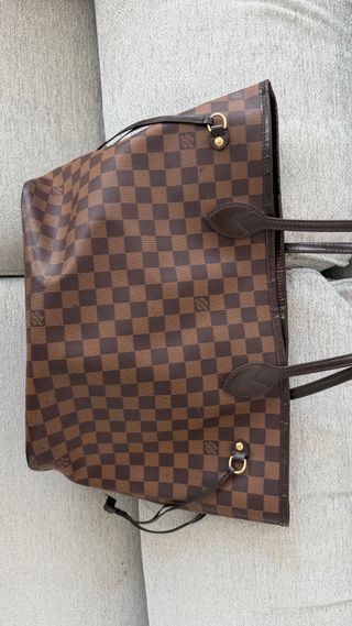 Bolso Louis Vuitton Marrón y Rojo