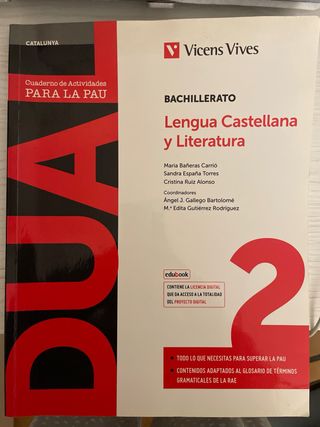 DUAL LENGUA Y LITERATURA 2 BACH(DIGITAL+LIBRO+ACT)