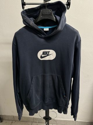 Felpa Nike con cappuccio blu