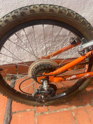 Bicicleta Infantil California Naranja