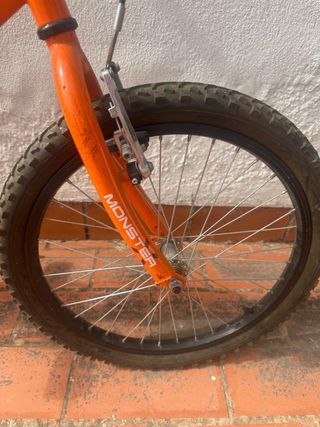 Bicicleta Infantil California Naranja