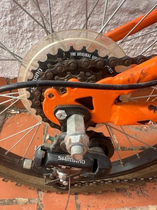 Bicicleta Infantil California Naranja