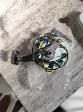 Velocímetro Vespa PX LML Stella azul.