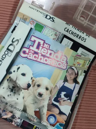 Caja Vacía Mi Tienda de Cachorros Nintendo