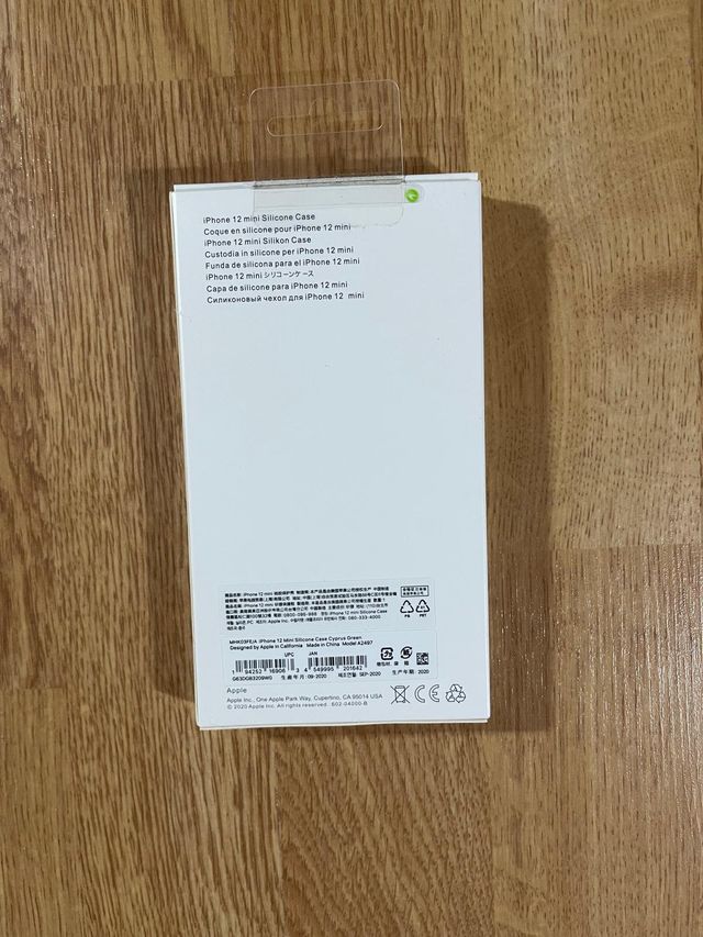 Custodia in silicone MagSafe per Apple iPhone 12 Mini