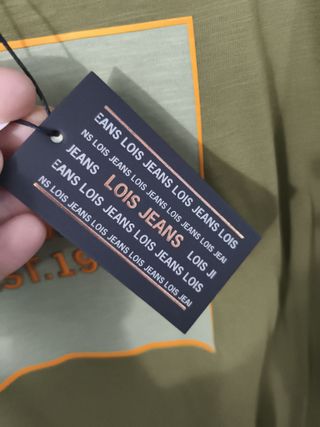 Camiseta Lois Jeans Verde Oliva