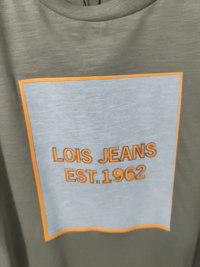 Camiseta Lois Jeans Verde Oliva