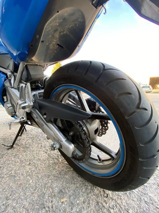 Kawasaki ER6F Azul
