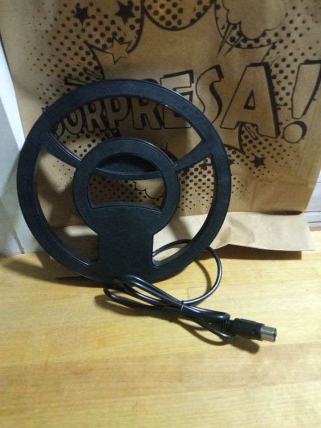 Plato para detector de metales