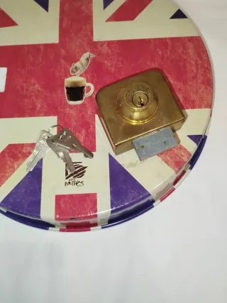 Cerradura para puerta de cristal