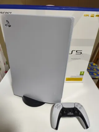 PS5 Chassis B 825GB + 2 mandos + garantía 2026