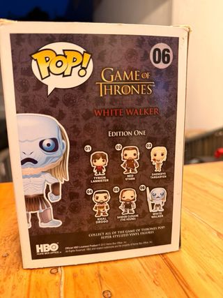 Figura Vinil Funko Pop White Walker 06