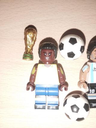 Maradona y Pelé selecciones fútbol compatible