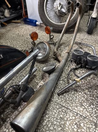 Suzuki GN 250cc Piezas Moto