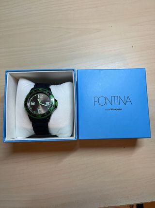 Reloj FINTINA Negro y Verde