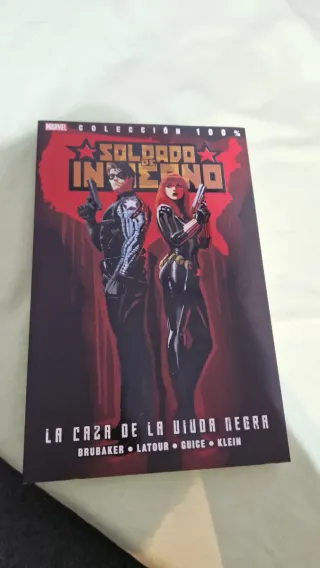 Comic El Soldado de Invierno y Viuda Negra