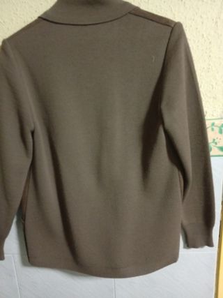 Chaqueta chico marrón