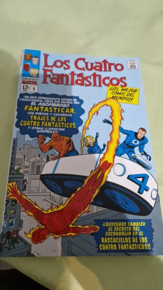 Comic Los 4 Fantásticos Biblioteca Marvel