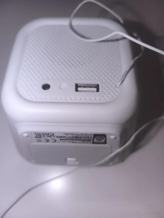 Radio Despertador Philips Blanco Nuevo