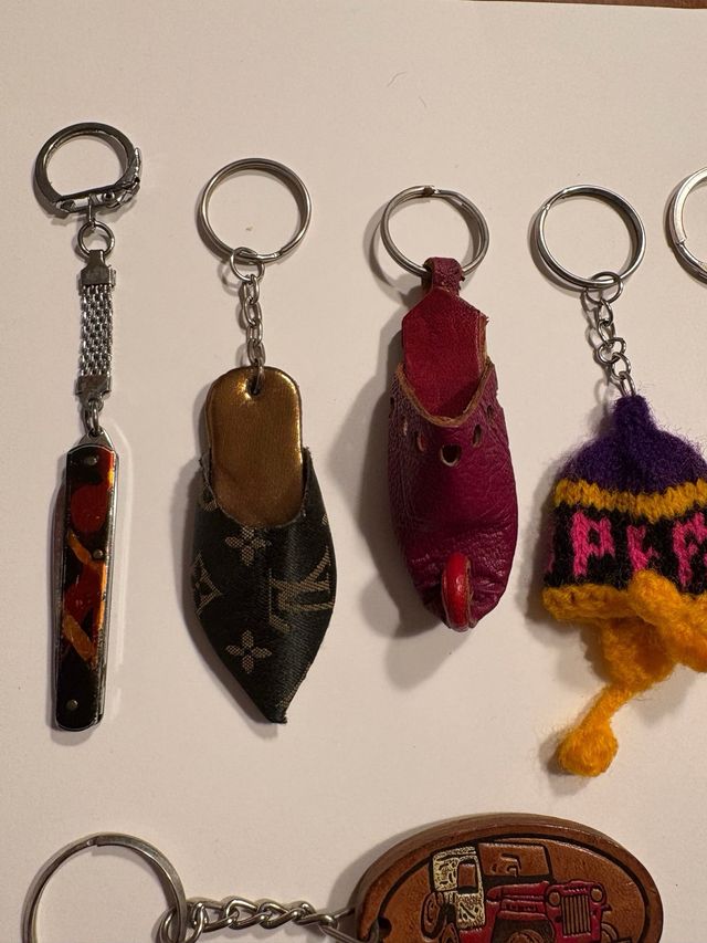 Lote 10 Llaveros Varios Modelos