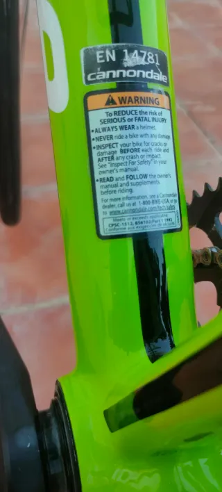 Bicicleta Carretera Cannondale