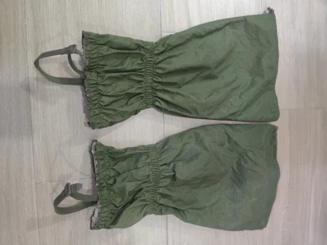 Polainas militares verde oliva