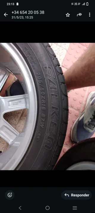 Llantas titanium Ford 16 4 tornillos