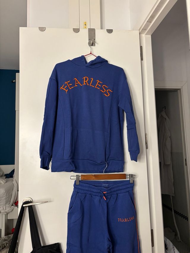 Conjunto chándal niño azul