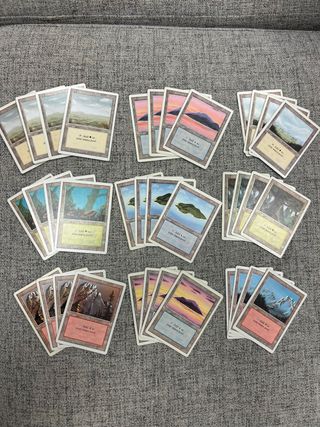 Magic the Gathering Terre Base Vintage Playset