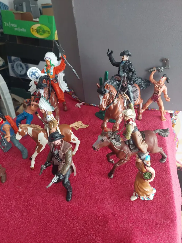 Pack Vaqueros, Indios y Caballos