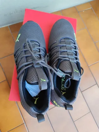 Scarpe Puma Uomo Grigio/Verde