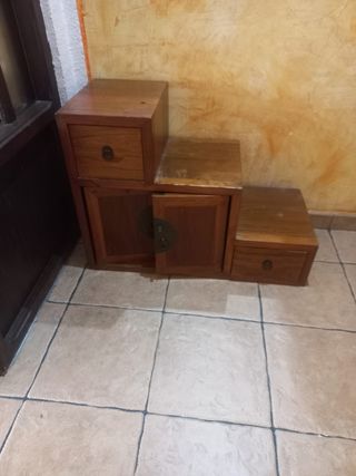 Mueble Escalera Madera Decorativo