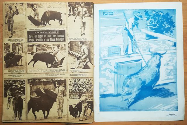 El ruedo No 56 - 11 julio 1945. Miguel Baez, Litri