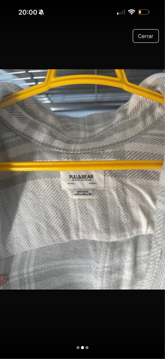 Camisa de cuadros Pull&Bear