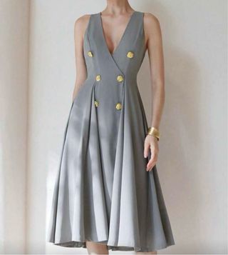 vestido elegante traje nuevo talla S oficina