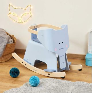 Balancín elefante madera Janod