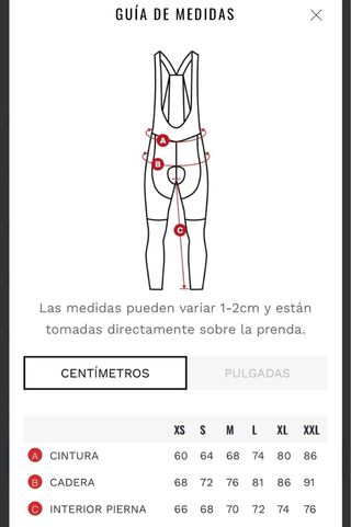 Culote Siroko Largo Talla M