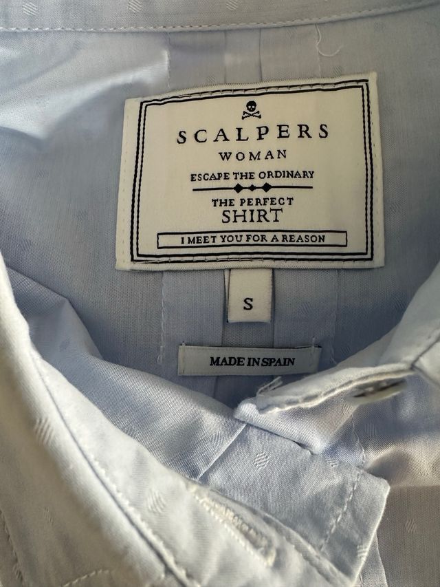 Camisa Scalpers azul
