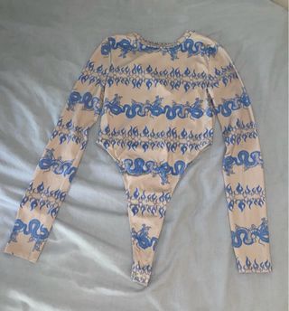 Body Bershka de manga larga