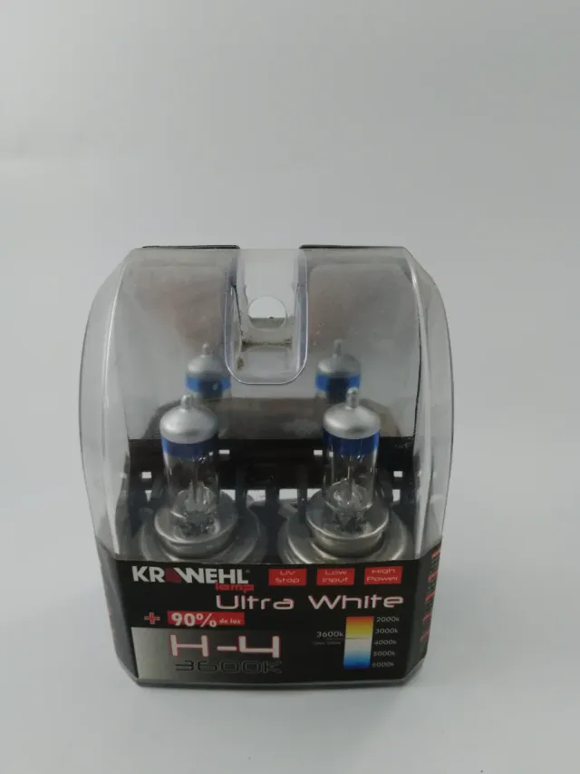 Bombillas H4 KRANEHL Ultra White 3600K