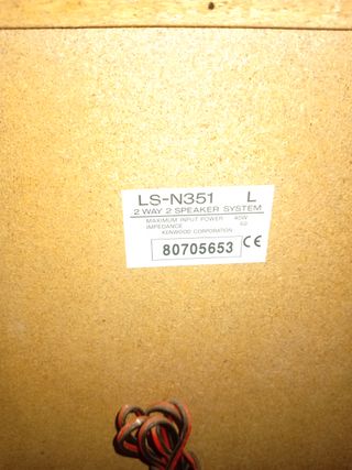 Altavoces Kenwood Plata