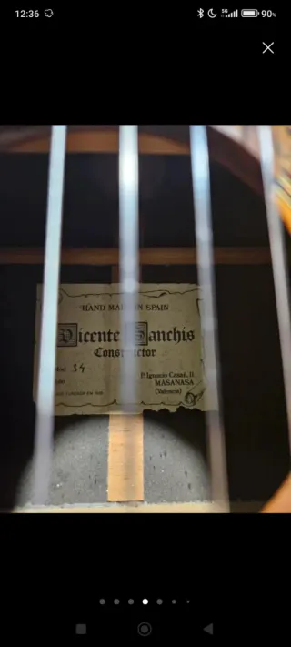 Guitarra Vicente Sanchis
