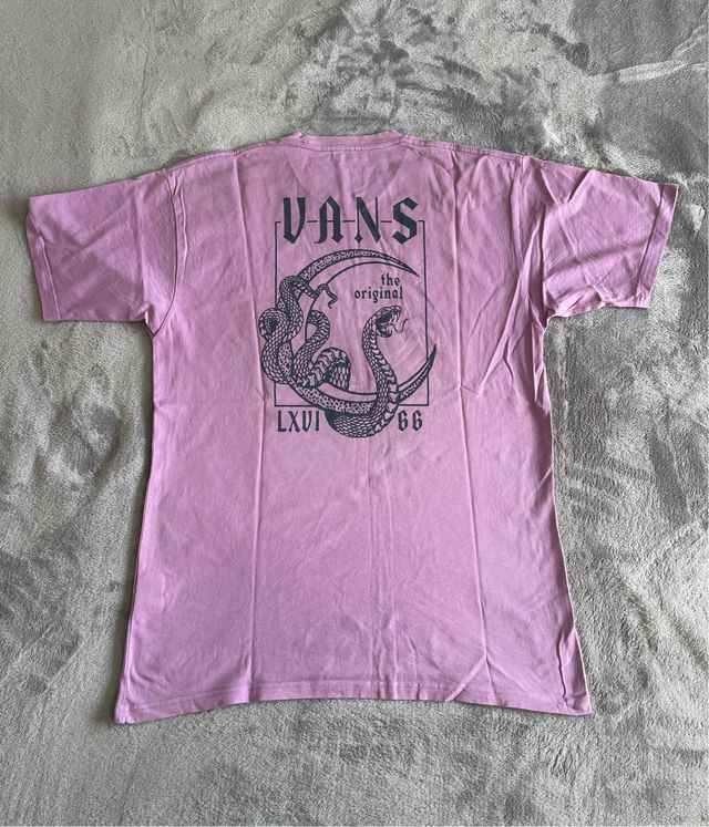 Camiseta Vans Rosa Talla L