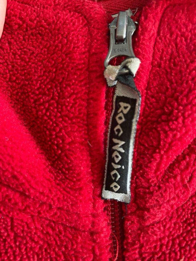 Forro Polar Roc Neige Polartec Rojo