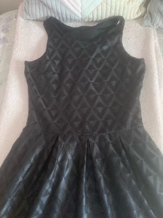 Vestido negro encaje talla S