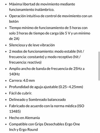 Máquina Cheyenne SOL Nova Unlimited 4.0 inalambric