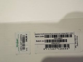 Capota Verano Bugaboo