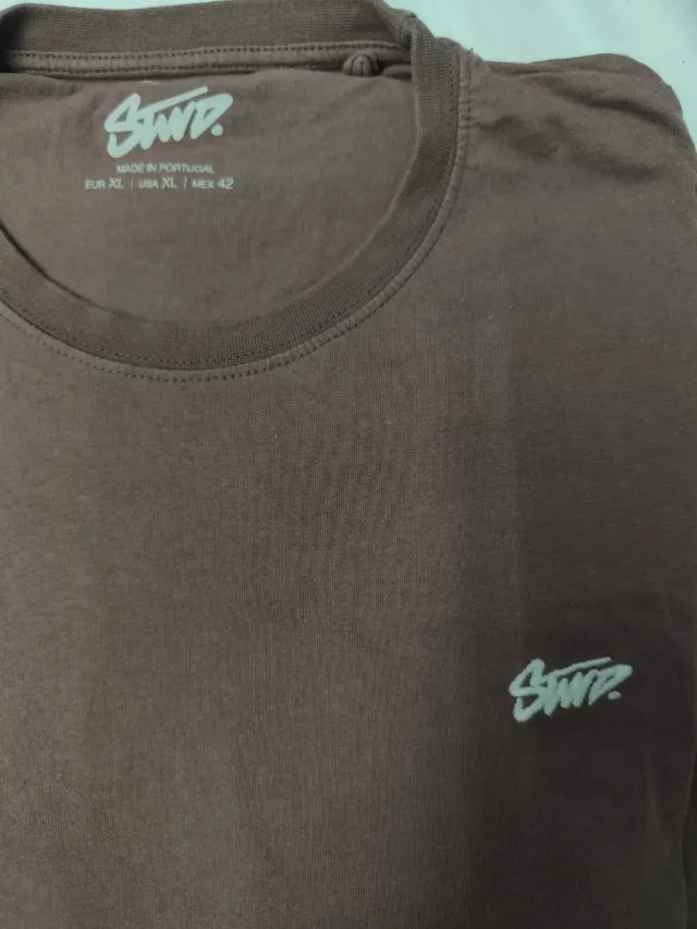 Camiseta STWD Talla XL Marrón/Granate